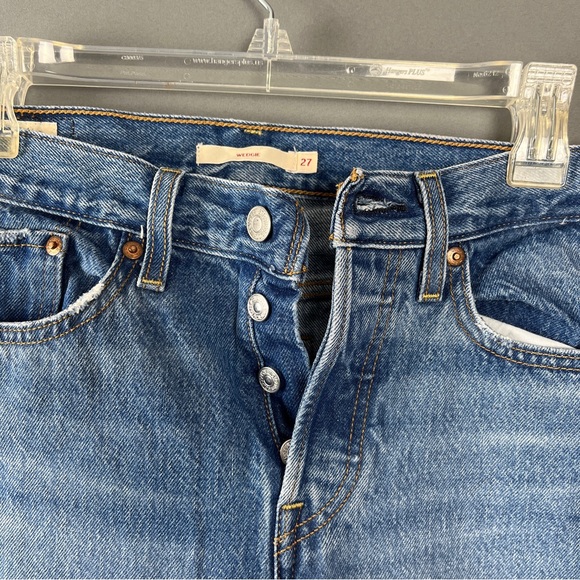 Levi’s Wedgie Fit Jeans Medium Wash 27 waist x 28 length - Picture 4 of 5